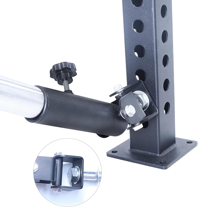 T Bar Row Landmine Attachment for Barbell 360° Swivel landmine Base Fits 2” Barbell bar,Power Cage Landmine Attachment for Gym Home Fitness