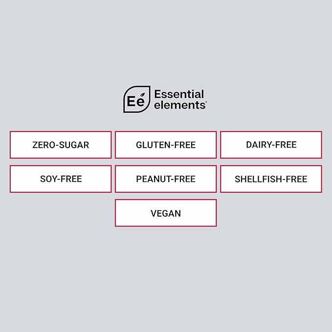 Essential Elements Hydration Packets - Watermelon Cucumber Pack - Sugar Free Electrolytes Powder Packets - 25 Stick Packs of Electrolytes Powder No Sugar - Hydration Drink - with ACV & Vitamin C