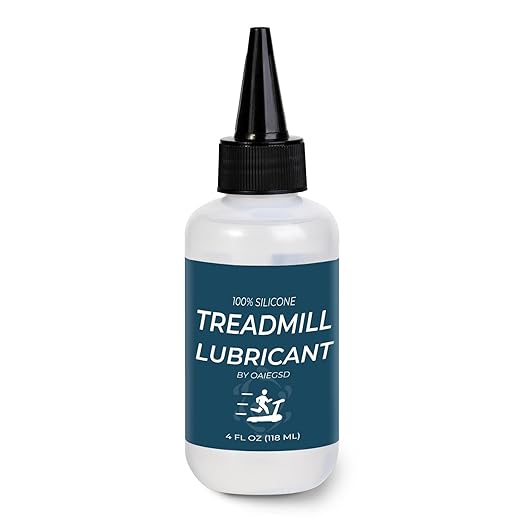 100% Silicone Treadmill Lubricant | 4 Ounces Treadmill Belt Lubricant, Easy to Apply & Suitable for Most Treadmill Brands
