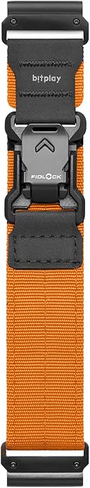 bitplay QuickFit Watch Band 22mm / 26mm – Magnetic Fidlock Buckle, Reinforced Nylon & Hypalon Strap, Compatible with Garmin Forerunner, Instinct, Quatix Series