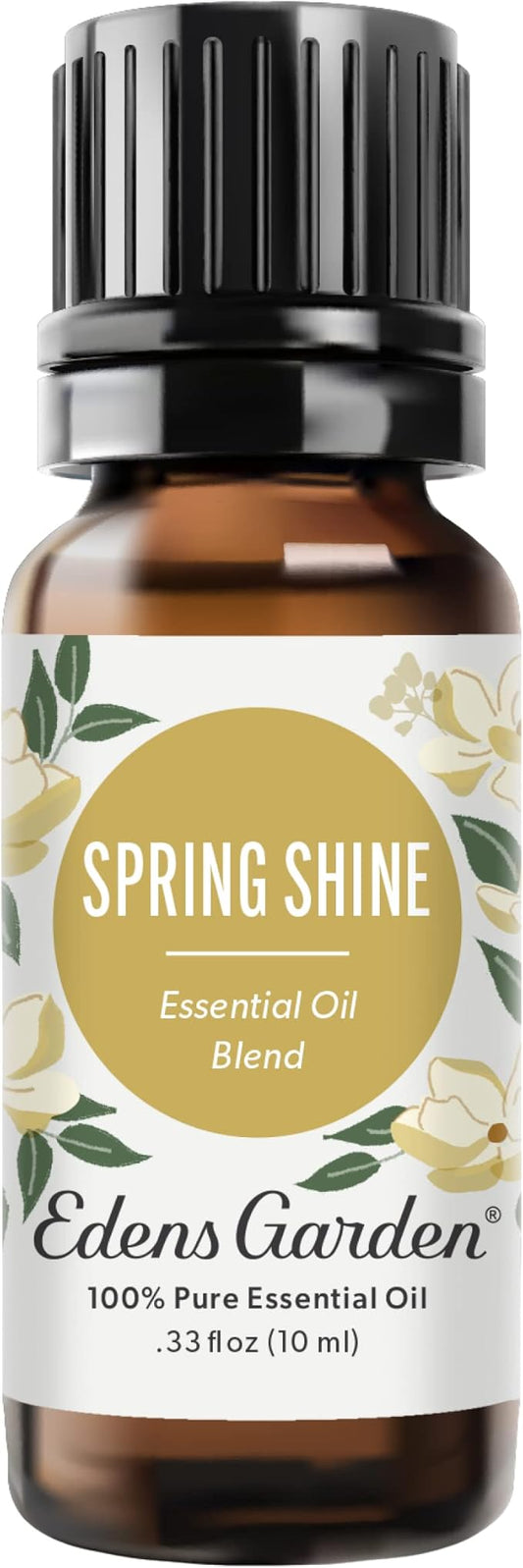 Edens Garden Spring Shine Essential Oil Blend- 100% Pure Premium Grade, Undiluted, Natural, Therapeutic, Aromatherapy, The Best for Diffusing, Candle, Laundry, Humidifiers 10 ml (.33 fl oz)