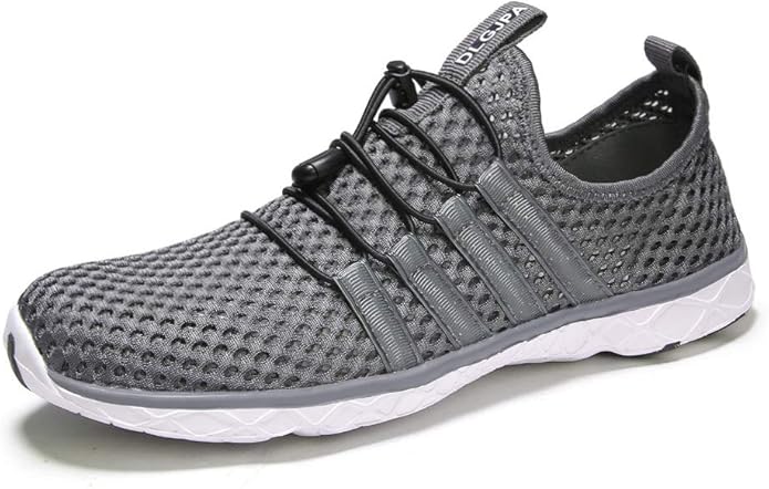 DLGJPA Men's Lightweight Quick Drying Aqua Water Shoes Athletic Sport Walking Shoes
