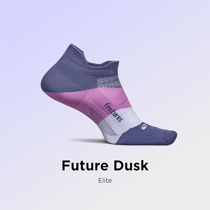 Feetures Elite Ultra Light Cushion Ankle Socks - Sport Sock with Targeted Compression