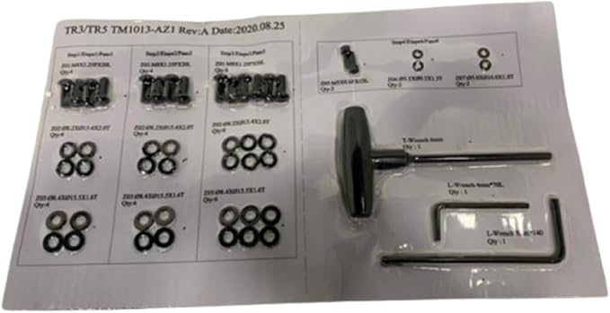 Hardware Kit Assembly 1000451201 Works with Merit Fitness TM1012 TM1013 AFG T5 Treadmill
