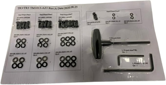 Hardware Kit Assembly 1000451201 Works with Merit Fitness TM1012 TM1013 AFG T5 Treadmill