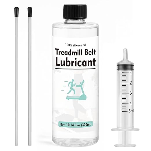 300ml Treadmill Lubricant for Belt, Resistant and Stable Treadmill Lubricant, Easy to Apply, Noise Reduction Reduce Friction, Silicone Oil for Suitable for All Kinds of Treadmills