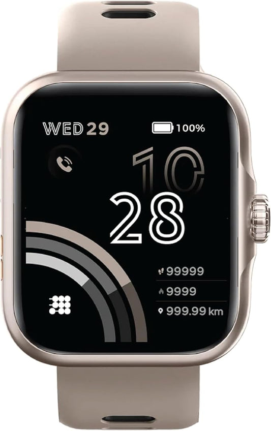 Cubitt Viva Pro Smartwatch/Fitness Tracker with 1.78" Touch AMOLED Screen, Bluetooth Calling, Built in GPS, 60+ Sports, Blood Oxygen, Heart Rate, Stress and Sleep Monitor, Waterproof, Step Counter