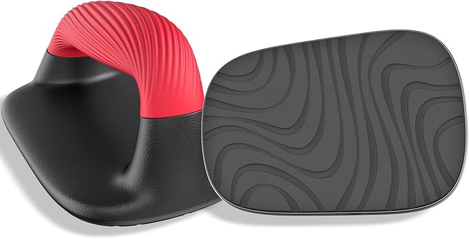 Kipika Push Up Bars, Pushup Stands, Anti-Slip Soft Plastic Push Up Handles, Bottom Anti-Slip Pad, Strength Training Equipment, Perfect for Floor Workout Exercise