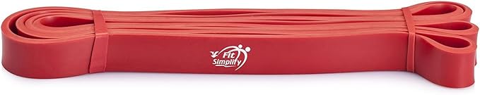 Fit Simplify Pull Up Assist Resistance Bands for Fitness, Physical Therapy, Stretching, Mobility and Exercise