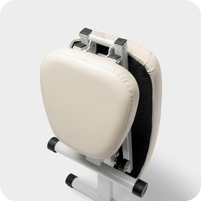 Fitness Bench, Adjustable, Collapsible, Comfortable, and Luxurious Home Gym Bench for Strength Training