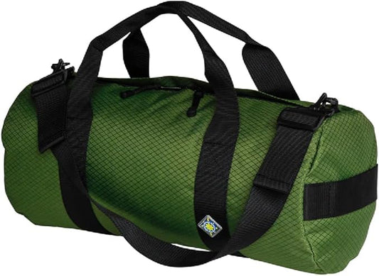 Diamond Ripstop Duffle Bags, Ultra Tough & Tear Resistant, Reinforced Stitching, Weatherproof, Packable Foldable Duffle Bag for Traveling