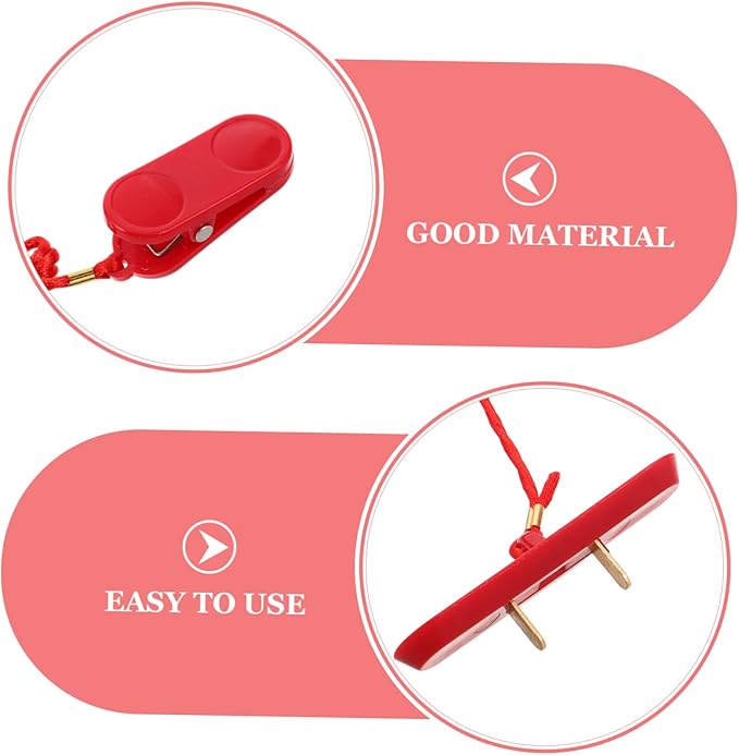 Treadmill Safety Key Replacement with Dual Insert Piece Fitness Equipment Accessory for Running Machines Broad Compatibility with Treadmill Brands