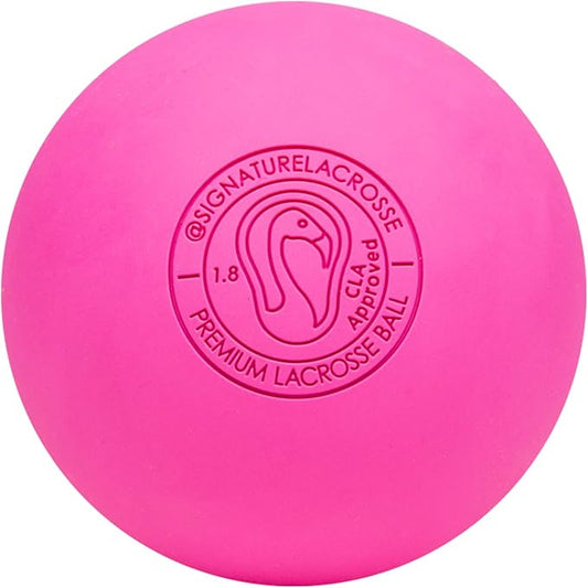 Signature Lacrosse Ball Set - Packs of 2, 4, 8, 12, and 120 - No Chemical Smell Massage Balls, Myofascial Release Tools, Back Roller, Muscle Knot Remover