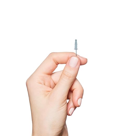 GUM Proxabrush Go-Betweens Refills - Tight - Compatible with GUM Permanent Handle -Reusable Interdental Brushes for Tight Teeth - Soft Bristled Dental Picks, 8 Count(Pack of 6)