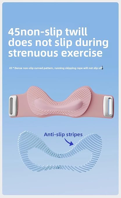 Patella Band for knee Pain Relief during exercise | Adjustable Patellar Tendon Support Strap for Running | Sports & Support | Tendonitis & Jumper's | Made with Silicone & Polyamide. (pink)