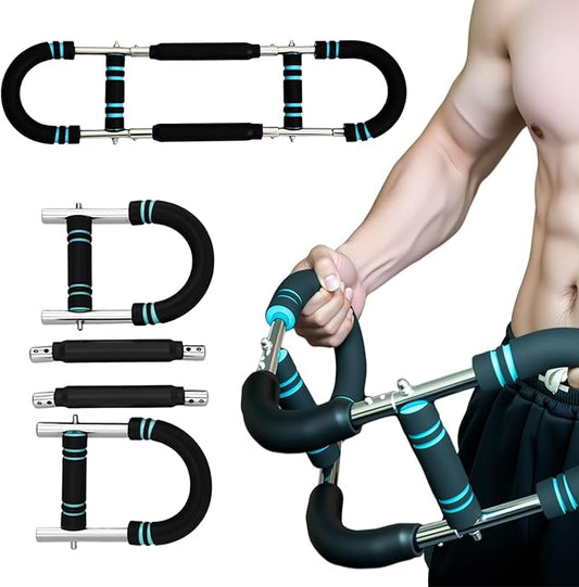 Twister Arm Trainer Adjustable Chest Workout Equipment, Arm Trainer, Twister Arm Trainer, Portable Power Twister Bar, Detachable Design Fitness Anywhere