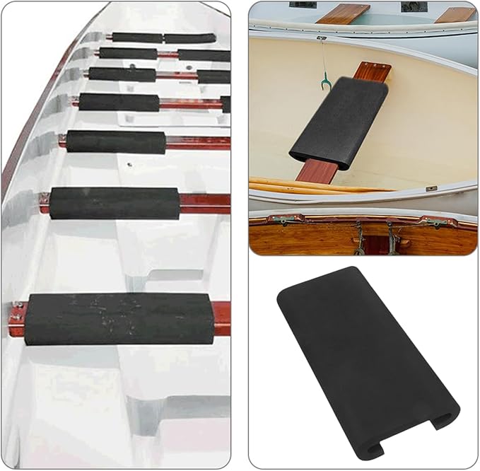 BESPORTBLE Outdoor Training Seat Cushions - U-Shaped Eva Boat Seat Cushion Kayak Mounts for Dragon Boat and Kayak Waterproof & Non-Slip 12 6 X 5 9 X 2 Inch