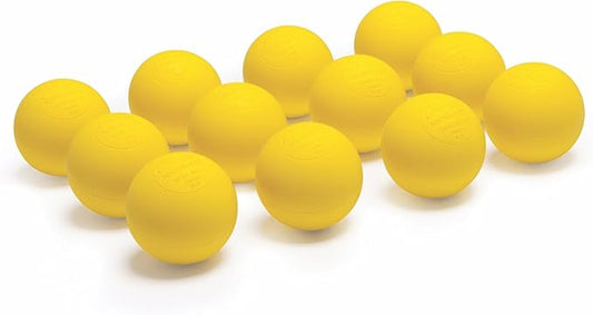 Champion Sports Lacrosse Balls: Official Size Sporting Goods Equipment for Professional, College & Grade School Games, Practices & Recreation - NCAA, NFHS and SEI Certified