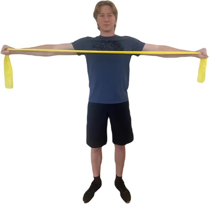 Therapist’s Choice® Professional Non-Latex Resistance Bands for Upper and Lower Body Exercise Workouts, Physical Therapy, Lower Pilates, and Rehab, 25 Yard (75 Feet) Roll Bulk Roll