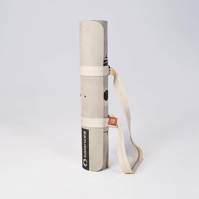 Yoga Mat 5mm Non Slip Suede & TPE - Eco-Friendly Fitness & Exercise Mat for Home Gym, Pilates, Gaiam, Hot Yoga, and Meditation - Lightweight Durable 72 x 24 inch Workout Mat for Women & Men