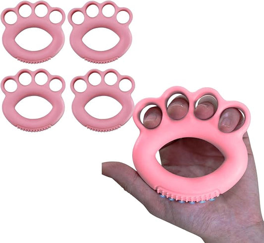 DEEYOTA Finger Exerciser & Hand Strengthener Rehab,Hand Exercisers for Therapy,Hand Exerciser,Grip Exerciser Hand Strengthener（4 Pcs）