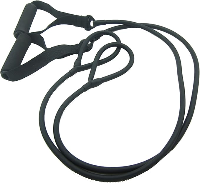 Resistance Band 2 Pack,Exercise Workouts Pull Up Bands Set with Handle Compatible with Billy's Bootcamp Tae Bo Bands Pilates Yoga Strength Training Physio Crossfit.