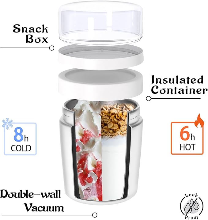 Stainless Steel Bento Lunch Box Set for Adult - 42oz Leak-Proof Bento Lunch Box Container with Thermo, Insulated Bag for Work Travel Dining Out