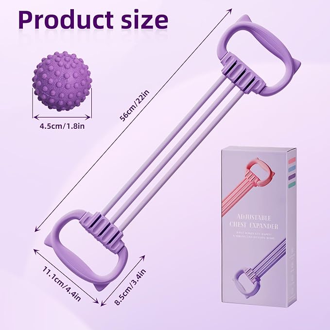 Adjustable Resistance Bands with Handles, 6 Removable TPR Tubes (15-90lbs) for Strength Training, Muscle Toning and Full Body Workouts – Portable Home Gym Equipment