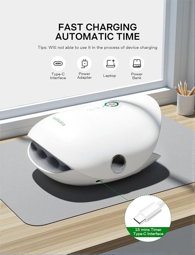 Hand Massager with Heat and Compression, Cordless Hand Massager for Arthritis and Carpal Tunnel Relief, Knuckle Stretching Massage,Birthday Gifts for Women or Men-White