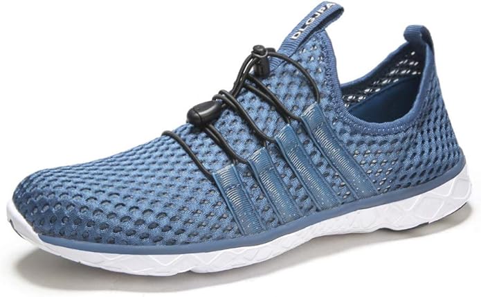 DLGJPA Men's Lightweight Quick Drying Aqua Water Shoes Athletic Sport Walking Shoes
