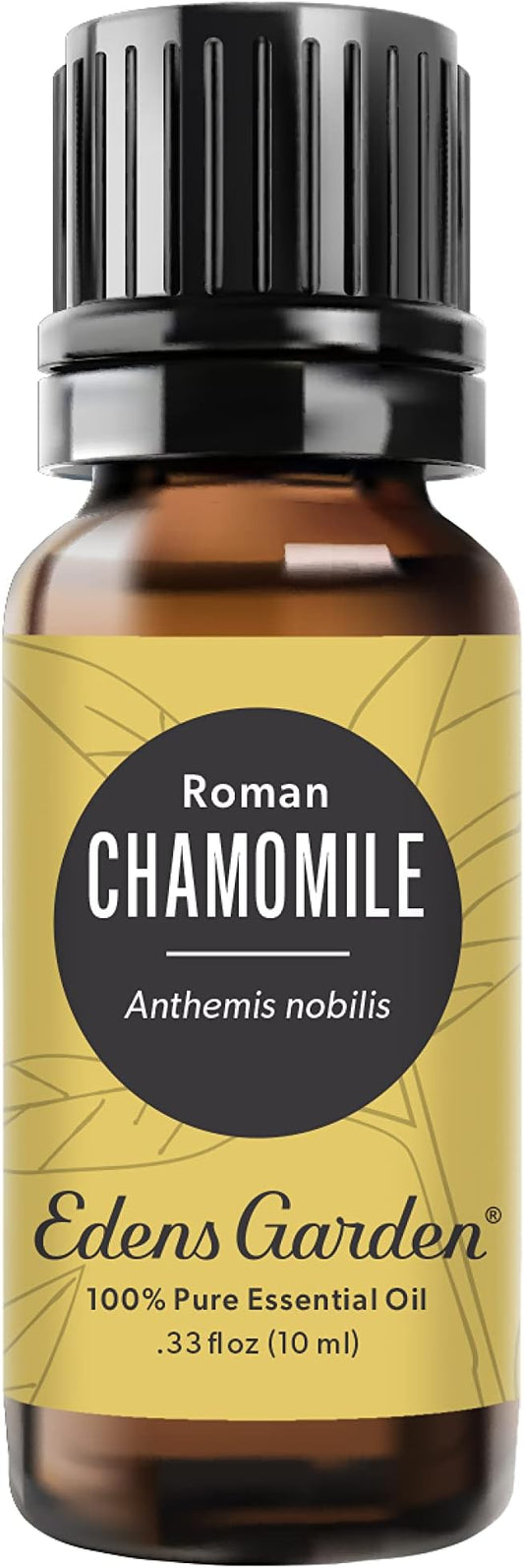 Edens Garden Chamomile- Roman Essential Oil- 100% Pure Premium Grade, Undiluted, Natural, Therapeutic, Aromatherapy, The Best for Diffuser, Face, Humidifiers, Kid Safe 10 ml (.33 fl oz)