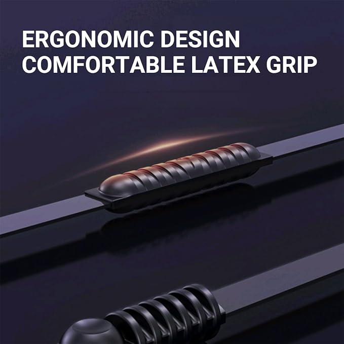 Fitness Exercise Bar,Elastic Fitness Bar,High Frequency Vibration Training Fat Buring Workout Bar for Yoga Pilates Sports,Power Twister for Arm,Abdominal Muscles Strength Exercises In Home Gym