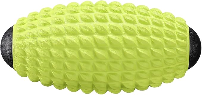 Massage Roller, Deep Tissue Massage for Myofascial Release, Muscle Roller for Exercise and Workout Recovery, Alleviating Neck, Back, Legs, Foot or Muscle Tension - Green
