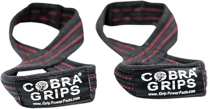 Deadlift Straps Figure 8 Loop Lifting Straps The #1 Choice for Power Lifters weightlifters workout Enthusiasts
