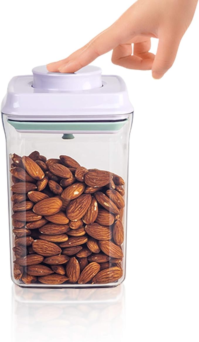 Bop Top | Airtight Meal Prep Containers with Lids | Food Storage Container Sets | Snack and Overnight Oats Fridge Organizer | Pantry and Kitchen Organization