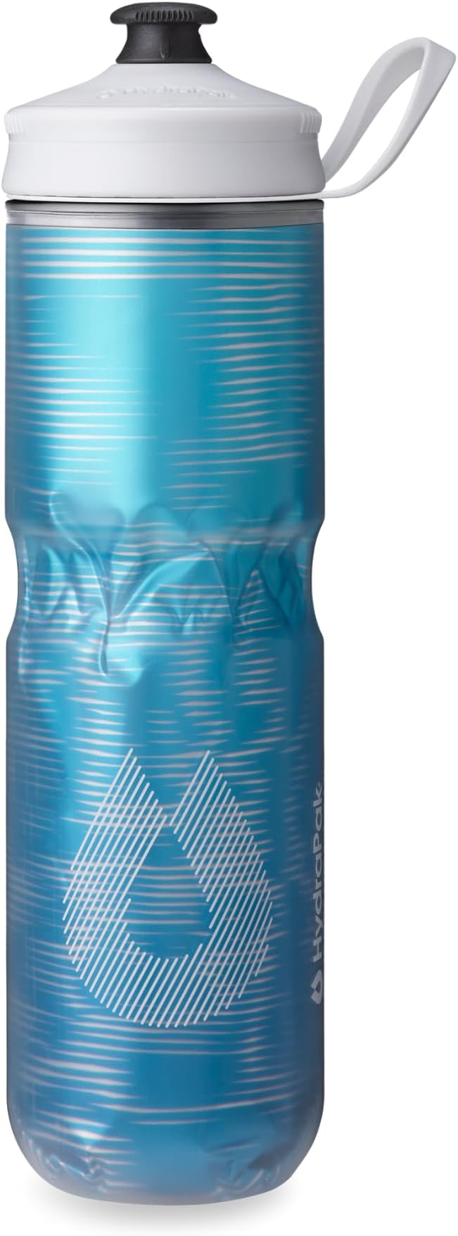 HydraPak | Polar Bottle - Polar Sport Insulated Water Bottle - BPA-Free, Sport & Bike Squeeze Bottle with Handle (Pulse Blue, 700ml / 24oz)