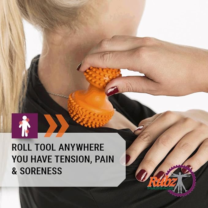 Due North Foot Rubz Combo Pack Original Foot Rubz Massage Tool 0.5 lb, Multi Colored, 1 Count