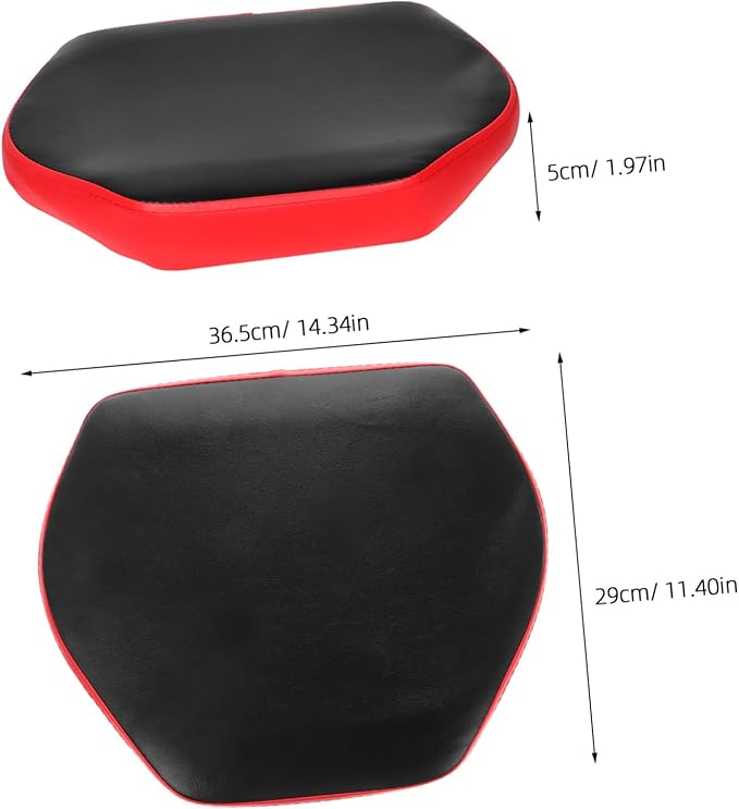 Fitness Machine Seat Cushion Ergonomic Pu Sponge Rowing Machine Pad for Comfort and Support for Gym Use and Enhanced Workouts