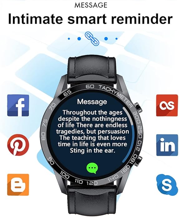 FILIEKEU Men Smart Watch for Android iOS, Bluetooth Calls Voice Chat with Heart Rate/Sleep Monitor Fitness Tracker, 1.3" Full Touch Screen IP67 Waterproof Stainless Steel Activity Tracker for Men