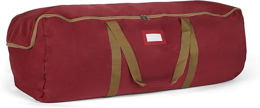 Covermates Keepsakes - Storage Duffel Bag - Heavy Duty Polyester - Reinforced Handles - Closet Storage, Red