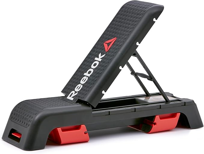 Reebok Deck Multipurpose Adjustable Bench Aerobic Strength Training Incline and Decline2