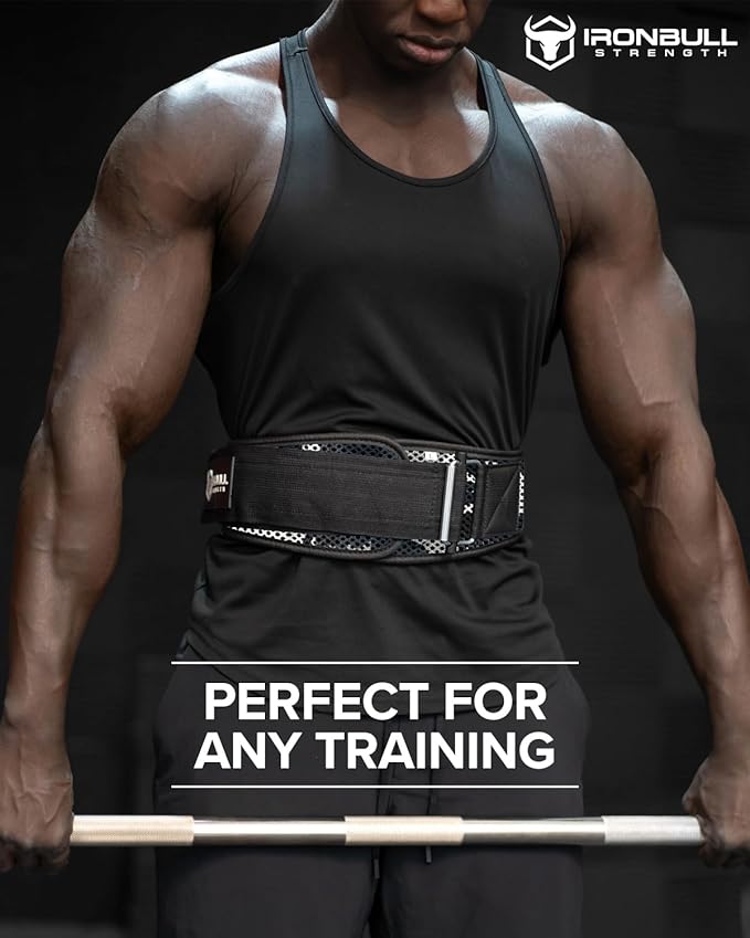 Weightlifting Belt For Men and Women - 6 Inch Auto-Lock Weight Lifting Back Support, Workout Back Support for Lifting, Fitness, Cross Training and Powerlifitng