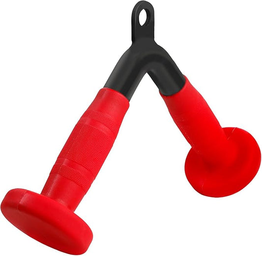 V-shaped Bar Straight Rotating Bar Curl LAT Pull Down Bar D Handle Double D Row Handle With PU Grip Environmentally Odorless, Lat Pulldown Attachments Cable Machine Attachment for Home Gym