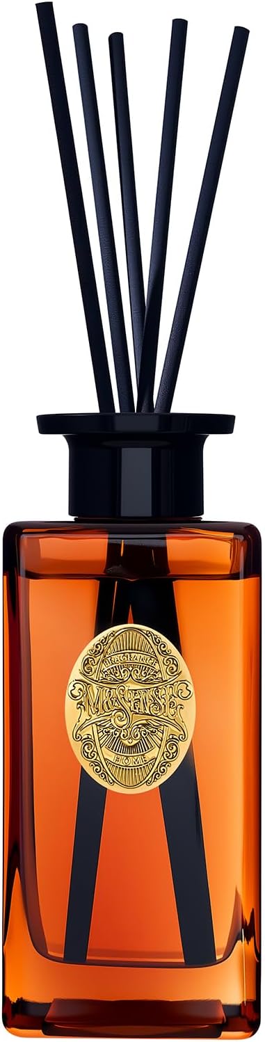 M&SENSE 10.14 oz Large Reed Diffuser Set | Magical Oriental Scent Oil Diffuser with Sticks |Hotel Collection Non-Toxic Essential Oil |for Bedroom Bathroom Living Room