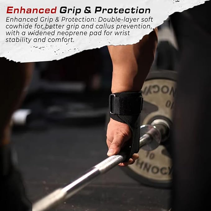 LARA STAR Weight Lifting Wrist Straps for Maximum Grip Support,Lifting Strap for Weightlifting, Gym Grips Hook for Deadlifts, Powerlifting, Heavy Shrug Women/Men