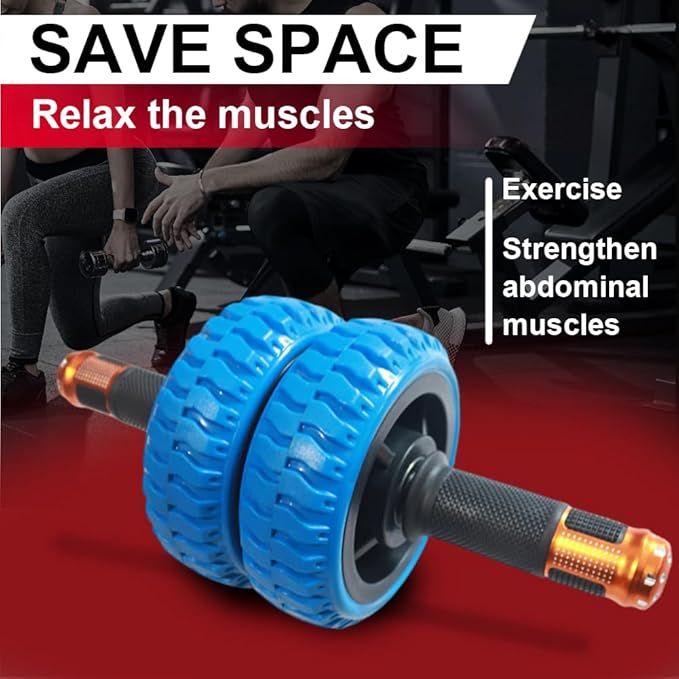 Ab Roller Wheel Ab Workout Equipment - Compact Exercise Wheel for Core Fitness