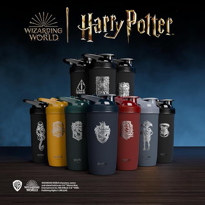 Smartshake Reforce Stainless Steel Harry Potter Ravenclaw Shaker Bottle (900 ML /30oz) | Light Weight Resistance Sports Shaker Bottle with a Soft Lid | Leakproof, BPA Free & DEHP Free