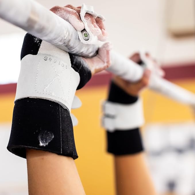Gibson Athletic Wrist Saver Neoprene Wristband for Gymnastics | Enhanced Wrist Support & Comfort During Training & Performances - Under Grips for Sweat Absorption, Provides Wrist & Joint Support