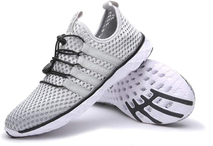 DLGJPA Men's Lightweight Quick Drying Aqua Water Shoes Athletic Sport Walking Shoes