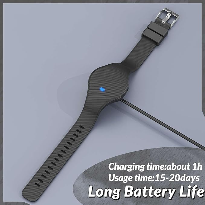 Kids Led Fitness Tracker Watch for Boys Girls, No App, Digital Sport Wristwatch, Waterproof, with Pedometer Alarm Clock, for Teens Children Students Ages 5-16 (Black)